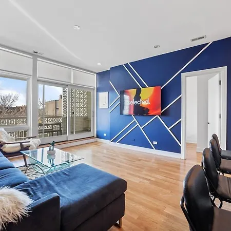 4-Bedroom Luxury Home With Rooftop & Skyline Views Chicago Exterior photo